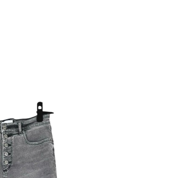 LOFT Button Front High Rise Skinny Jeans - Picture 5 of 7